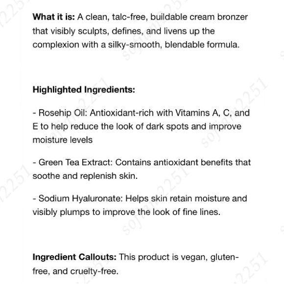 💛NEW!💛LYS Beauty No Limits Cream Bronzer and Contour Stick BNIB! NEW! - Picture 2 of 12